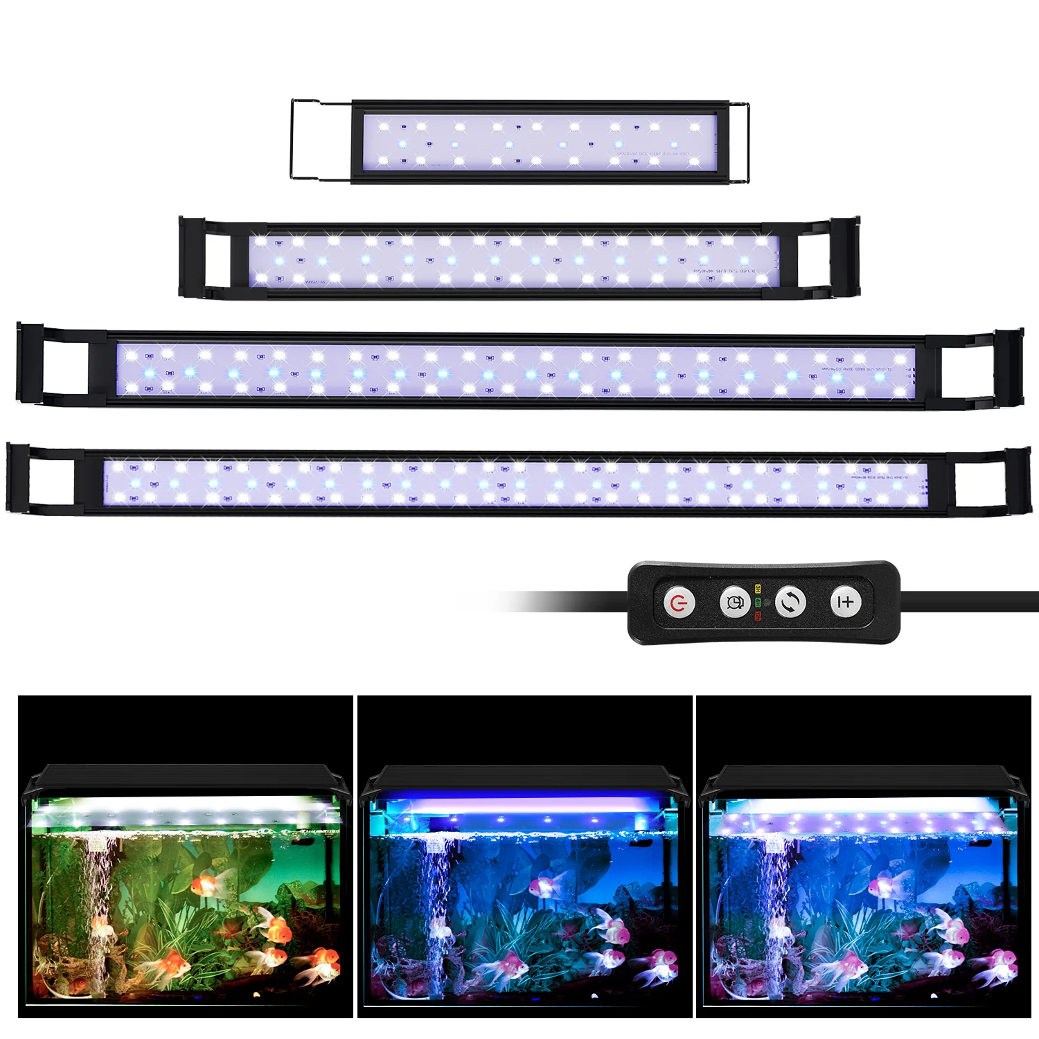 LED Aquarium Beleuchtung Weiß Blau Licht