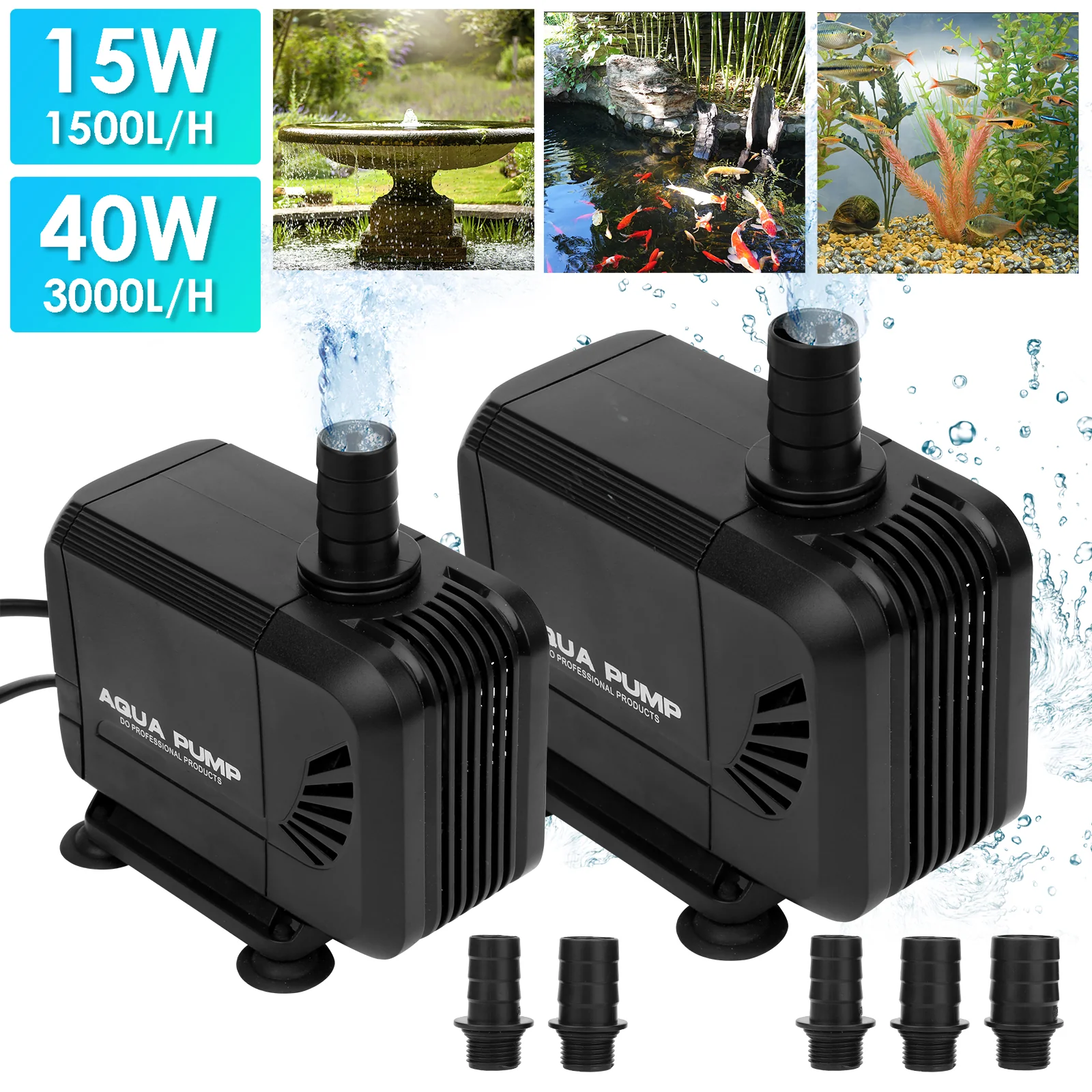 Tauchpumpe 15-40Watt Elektrisch