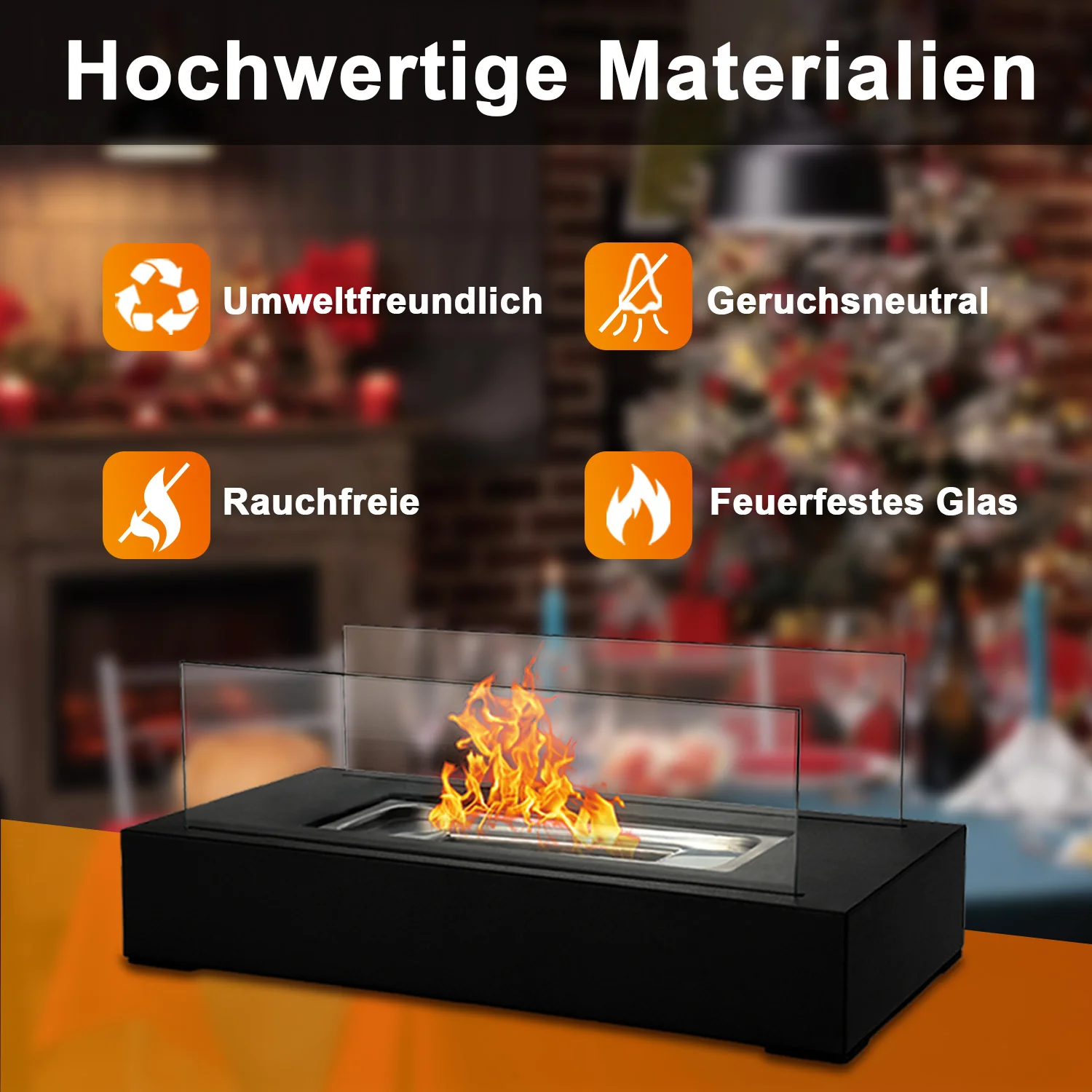 Tischkamin Bio Ethanol Kamin 170ml