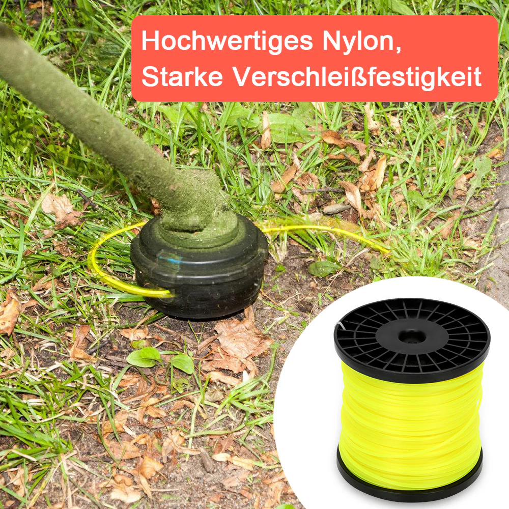 Trimmerfaden Mähschnur Nylonfaden 100m