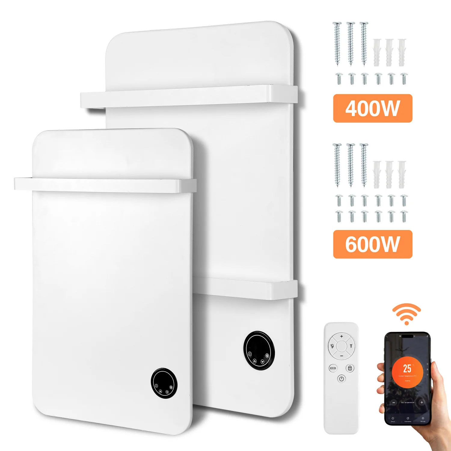 Infrarotheizung Handtuchhalter Thermostat 400W/600W