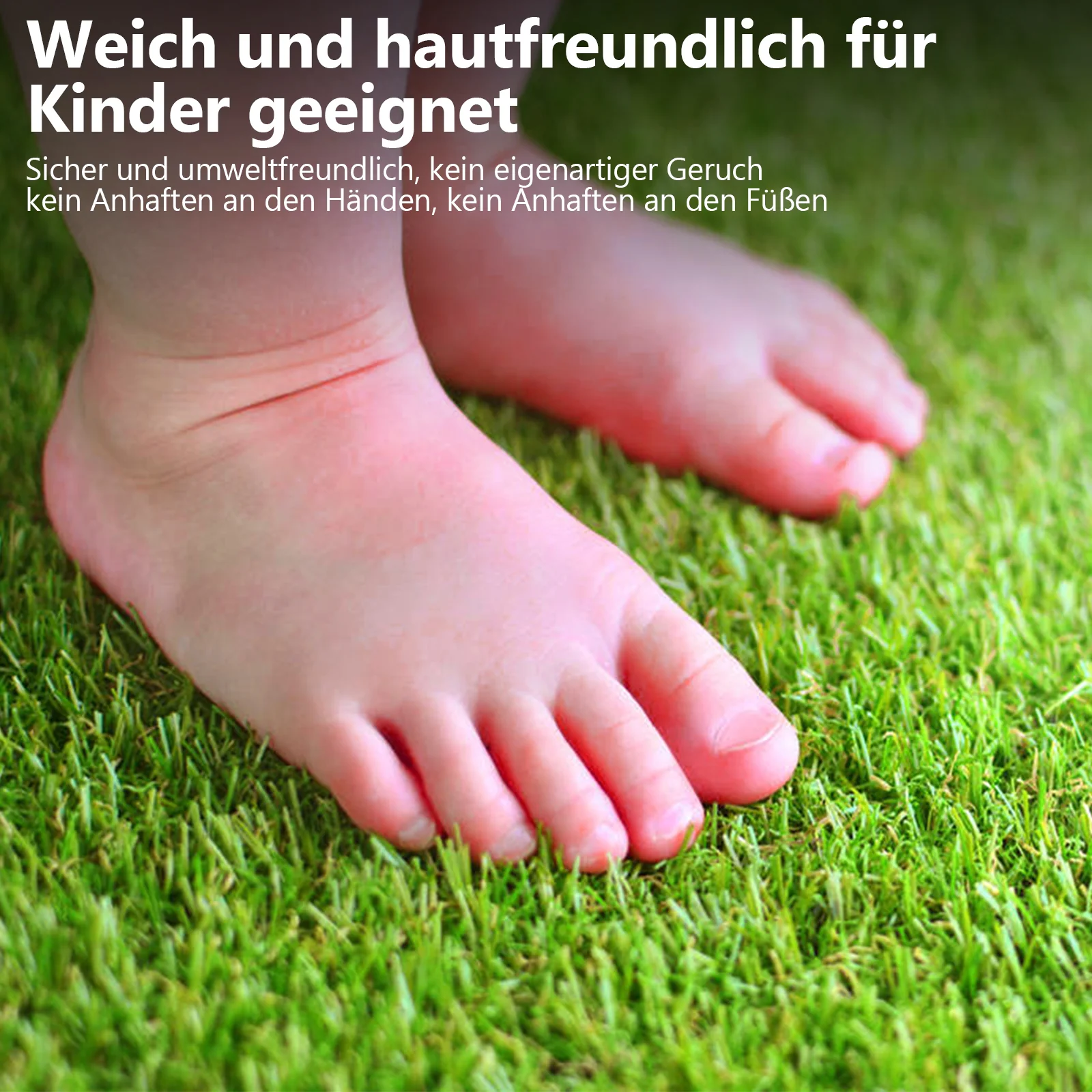 Kunstrasen Rasenteppich 200x100 cm/200x300 cm