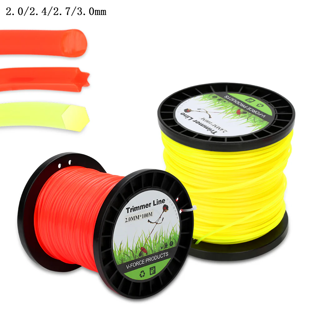 Trimmerfaden Mähschnur Nylonfaden 100m