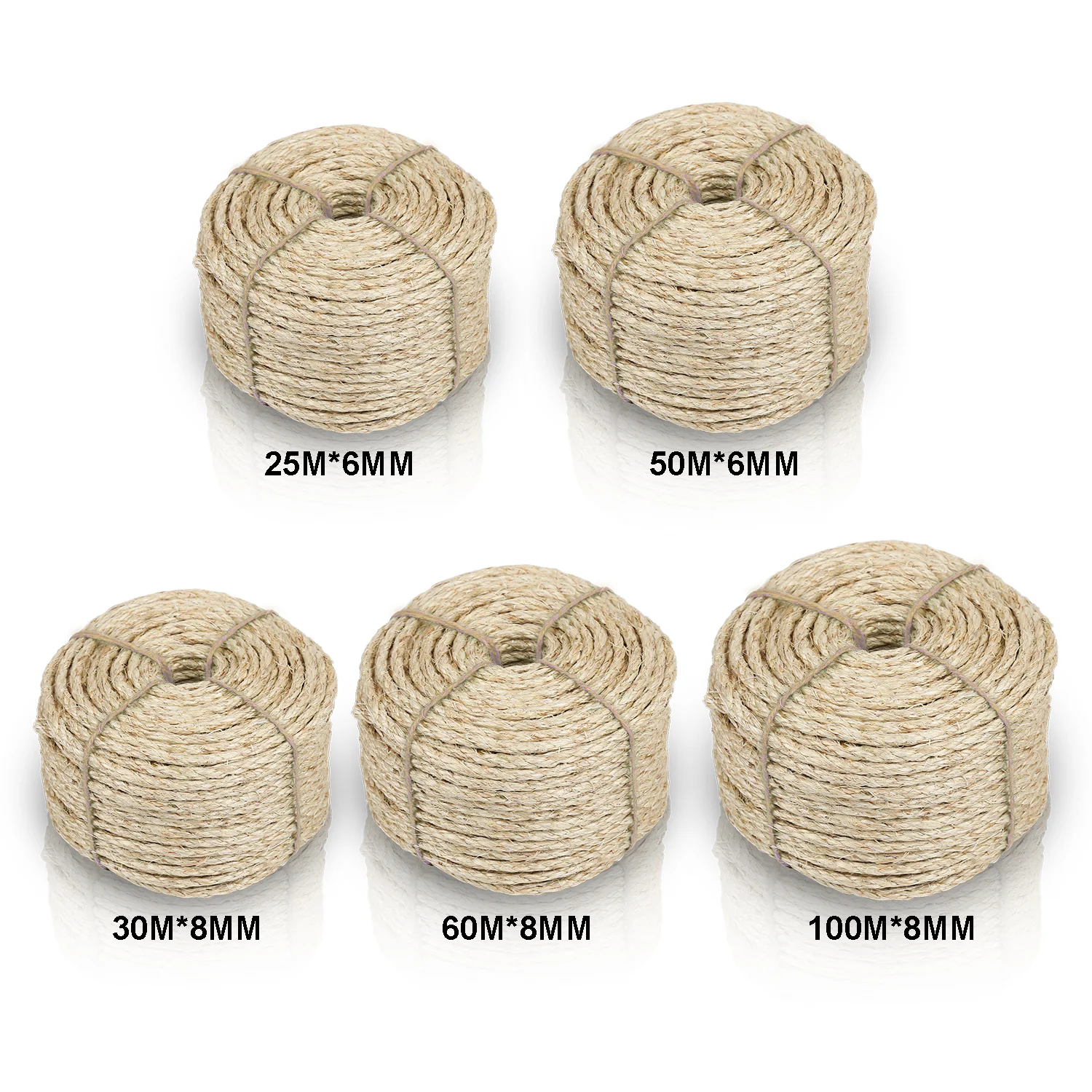 Sisalseil Natürliches Hanfseil