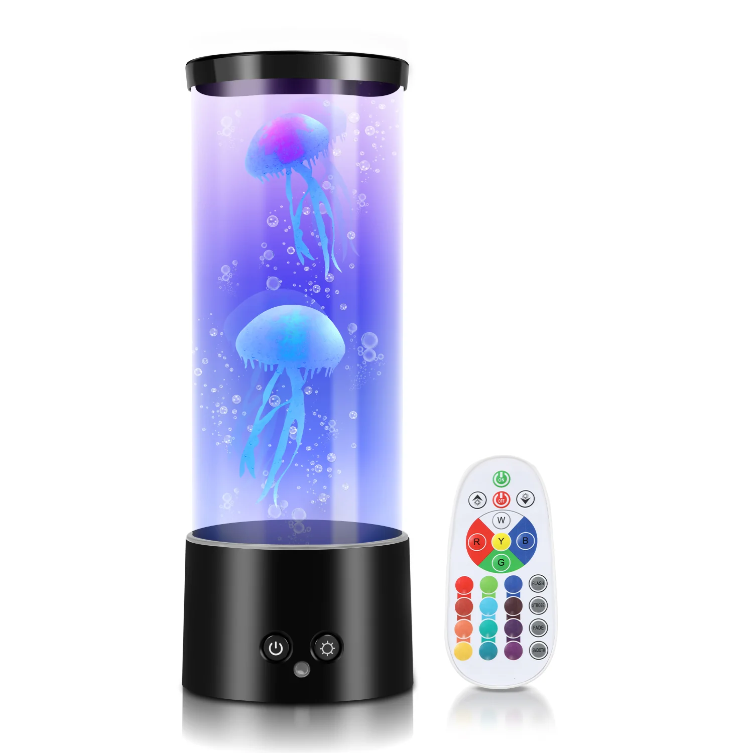 Quallenlampe Jellyfish Lamp RGB  mit Fernbedienung