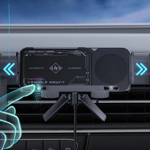 Magnetischer Telefonhalter für das Auto — Schnelle und sichere Befestigung