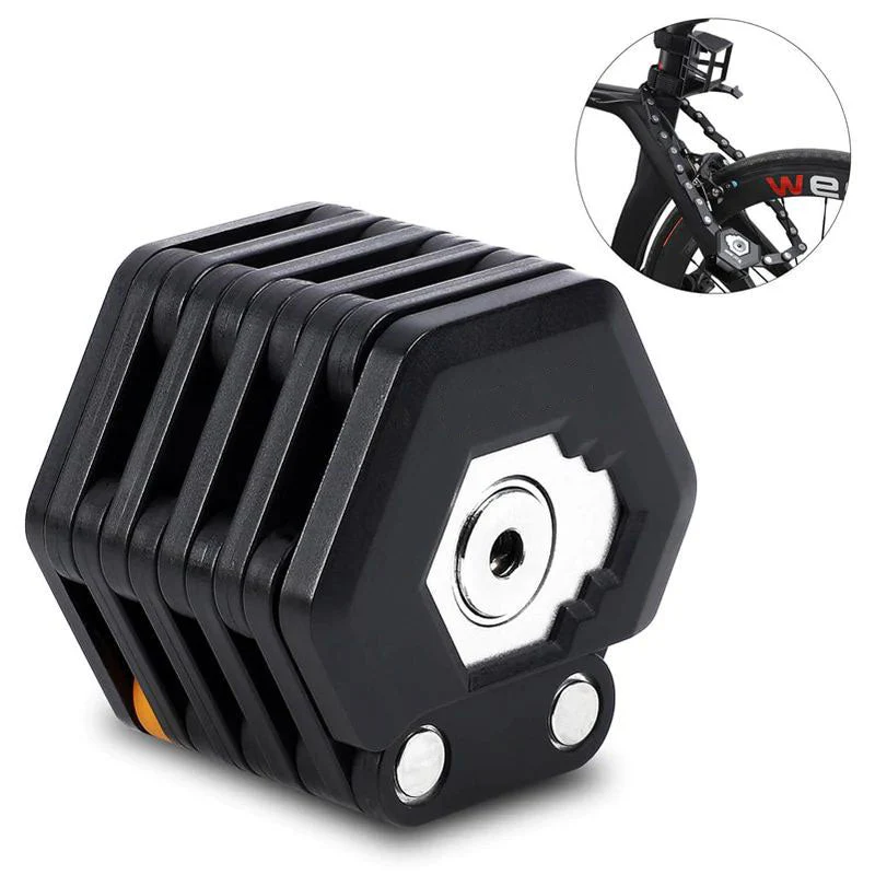 Faltbares Fahrradschloss — Kompakte und robuste Sicherheit