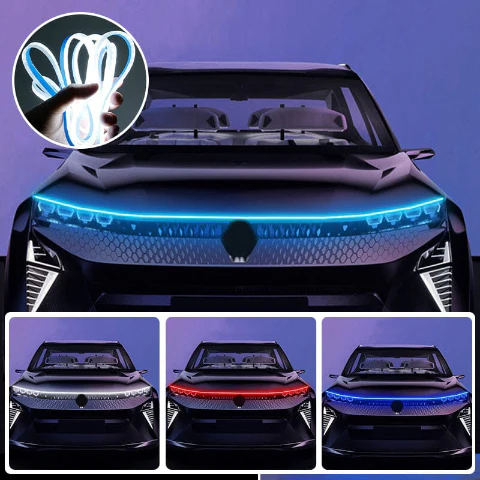LED-Leiste für den Kühlergrill des Autos – Modernes und trendiges Design