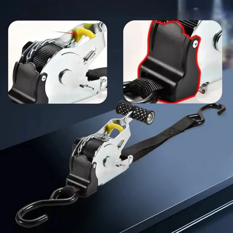 Verstellbarer Ratschenriemen für das Auto