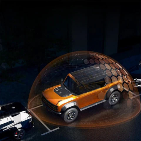 HD Auto-Kamera mit Touchscreen — HD Dashcam 10 Zoll für Autos