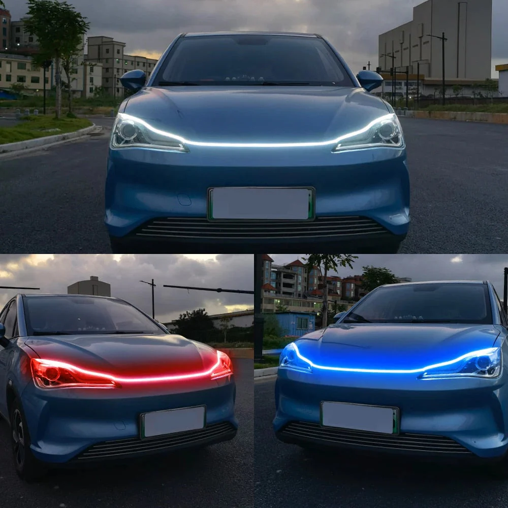 Lichtleiste Motorhaube Auto