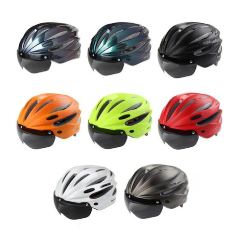 Sporthelm Fahrrad – Eingebaute Visier und präzise Anpassung