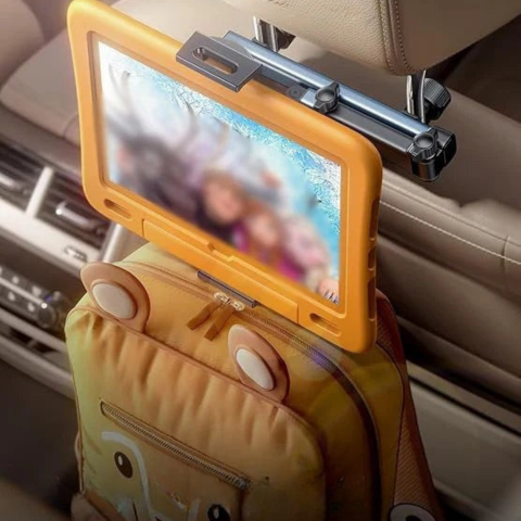 Unterstützung für Telefon und Tablet im Auto – Verstellbare Kopfstützenhalterung