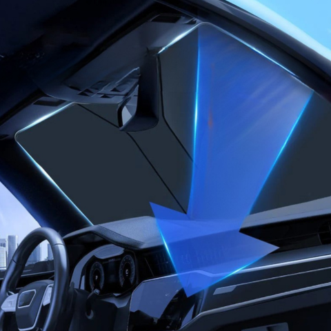 Sonnenblende für das Auto – Einfache und effektive Installation