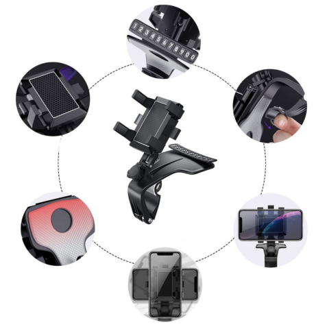 Unterstützung Telefon Auto — Rutschfest und Sicher