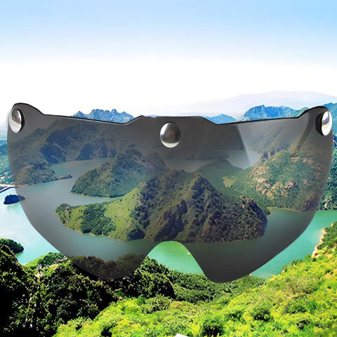 Sporthelm Fahrrad – Eingebaute Visier und präzise Anpassung