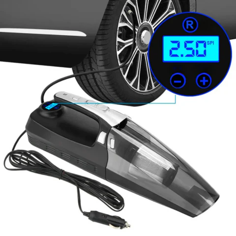 Multifunktionaler Staubsauger für das Auto