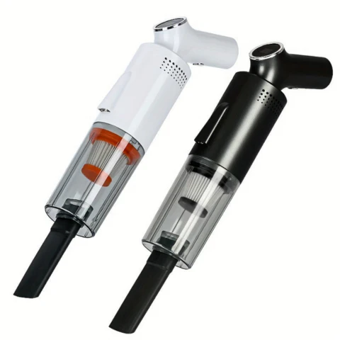 Kabelloser Auto-Staubsauger  —  Digitale Anzeige und Echtzeit-Tracking