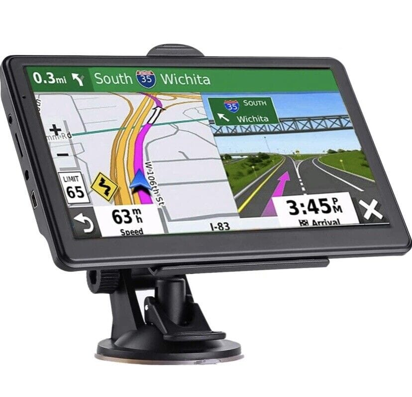 GPS-Navigationssystem 7 Zoll für Auto und Lkw — Großes und klares Display