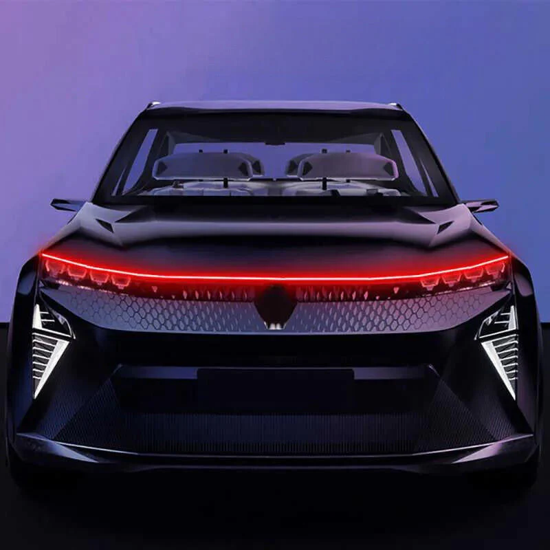 Lichtleiste Motorhaube Auto