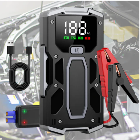 Batterie-Booster 3000A – Sofortstart und mobile Aufladung