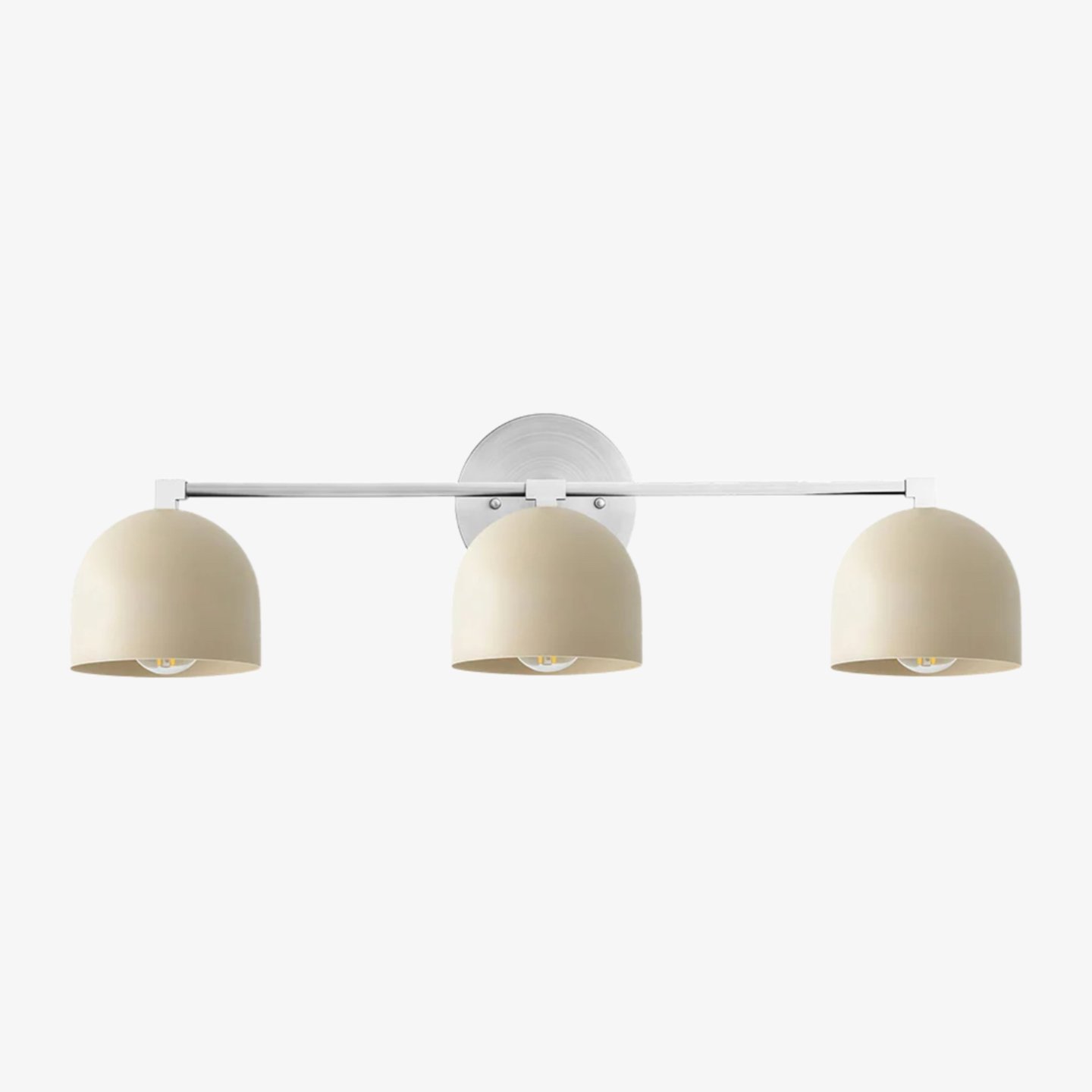 Metio Dome Mid-Century Deep Ball Schminklampe - Messing Wandleuchte