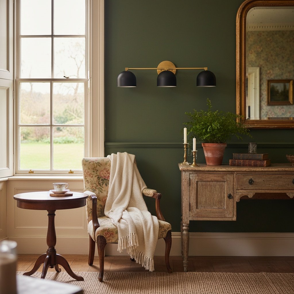 Metio Dome Mid-Century Deep Ball Schminklampe - Messing Wandleuchte