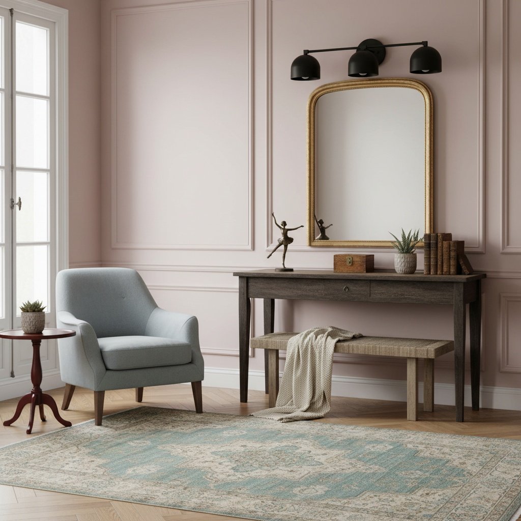 Metio Dome Mid-Century Deep Ball Schminklampe - Messing Wandleuchte