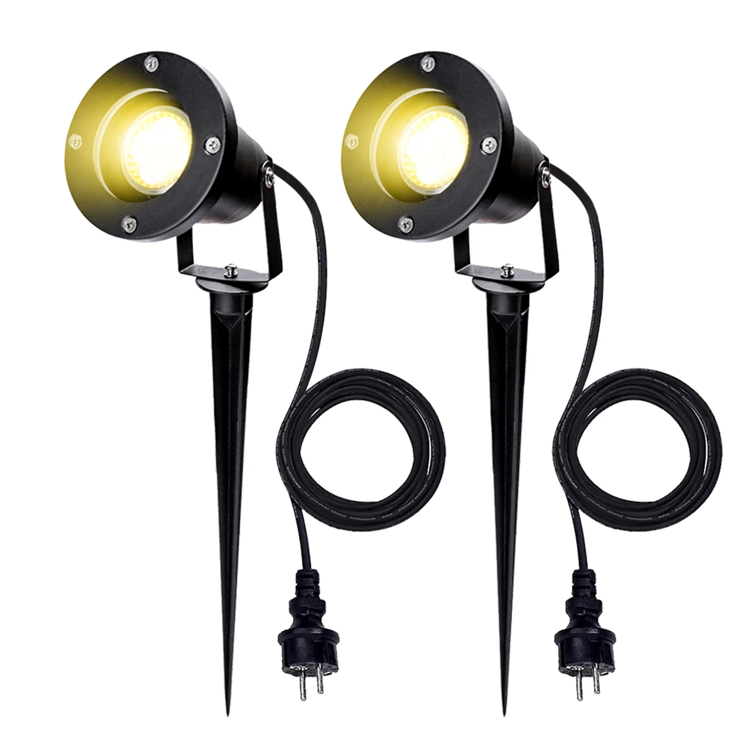 Gartenleuchte Warmweiß IP65 4W GU10