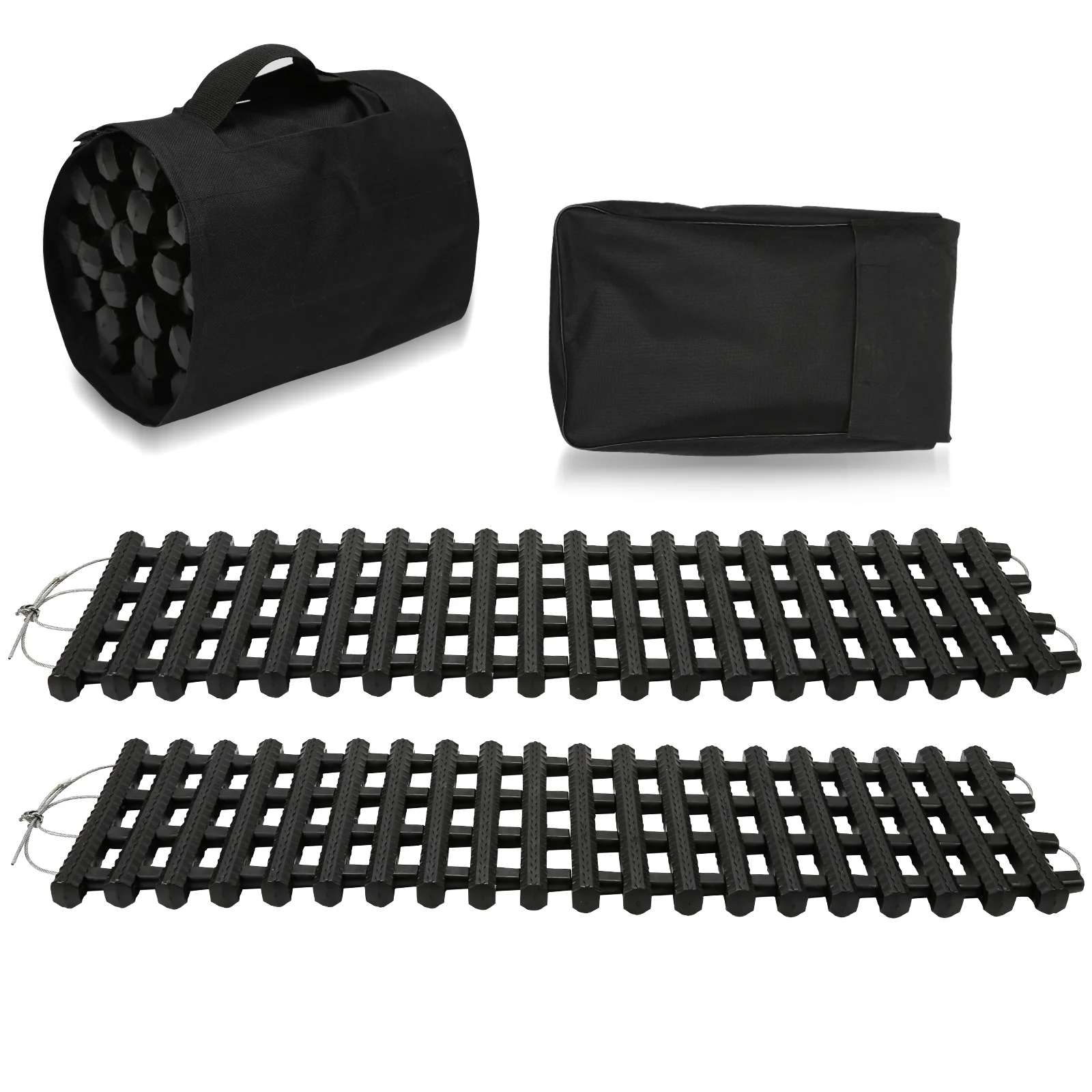 Auto Anfahrhilfe Traktionshilfe 2er-Set 80cm/100cm