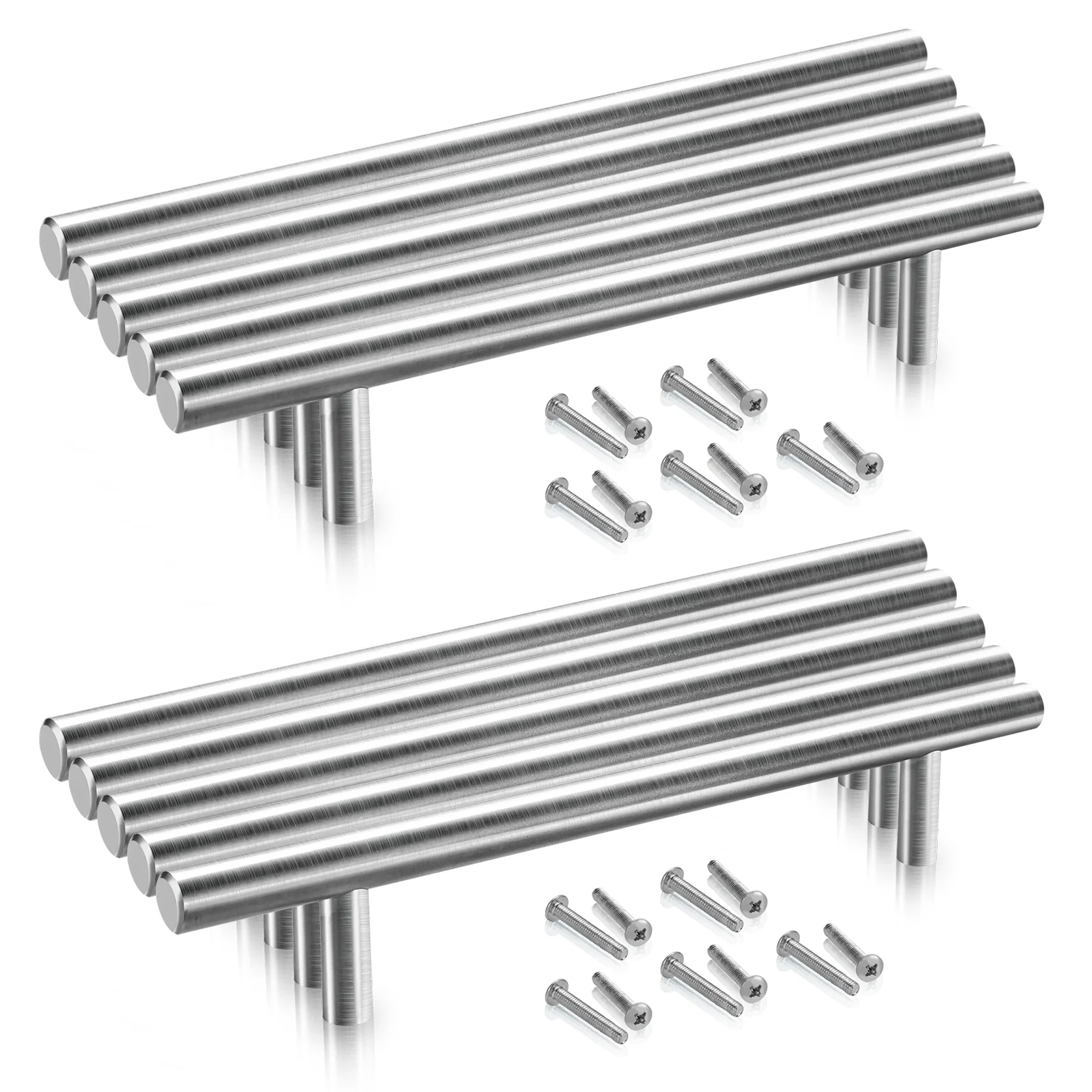 10 Stück Küchengriffe Türgriff  Möbelgriffe