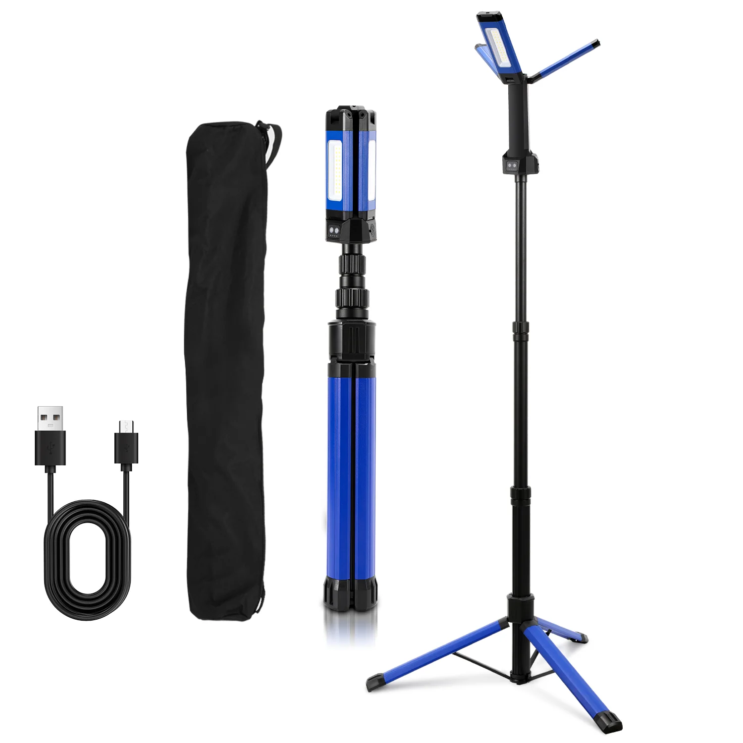 Baustrahler LED mit Stativ Kabellose