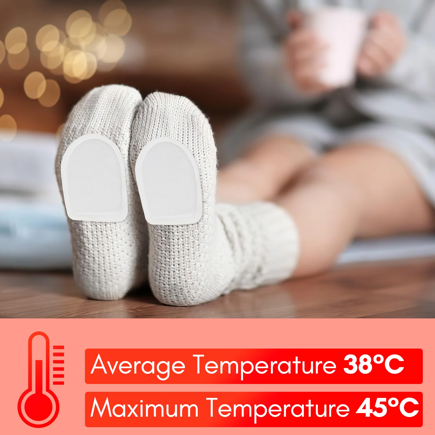 40 Paar Zehenwärmer Fußwärmer luftaktiviert