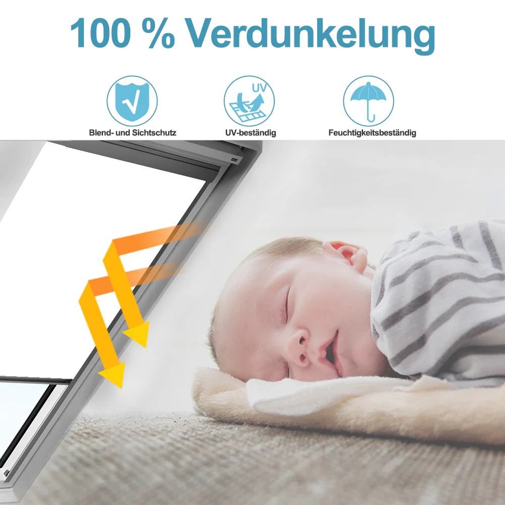 Dachfenster Rollo Verdunkelungsrollo für VELUX
