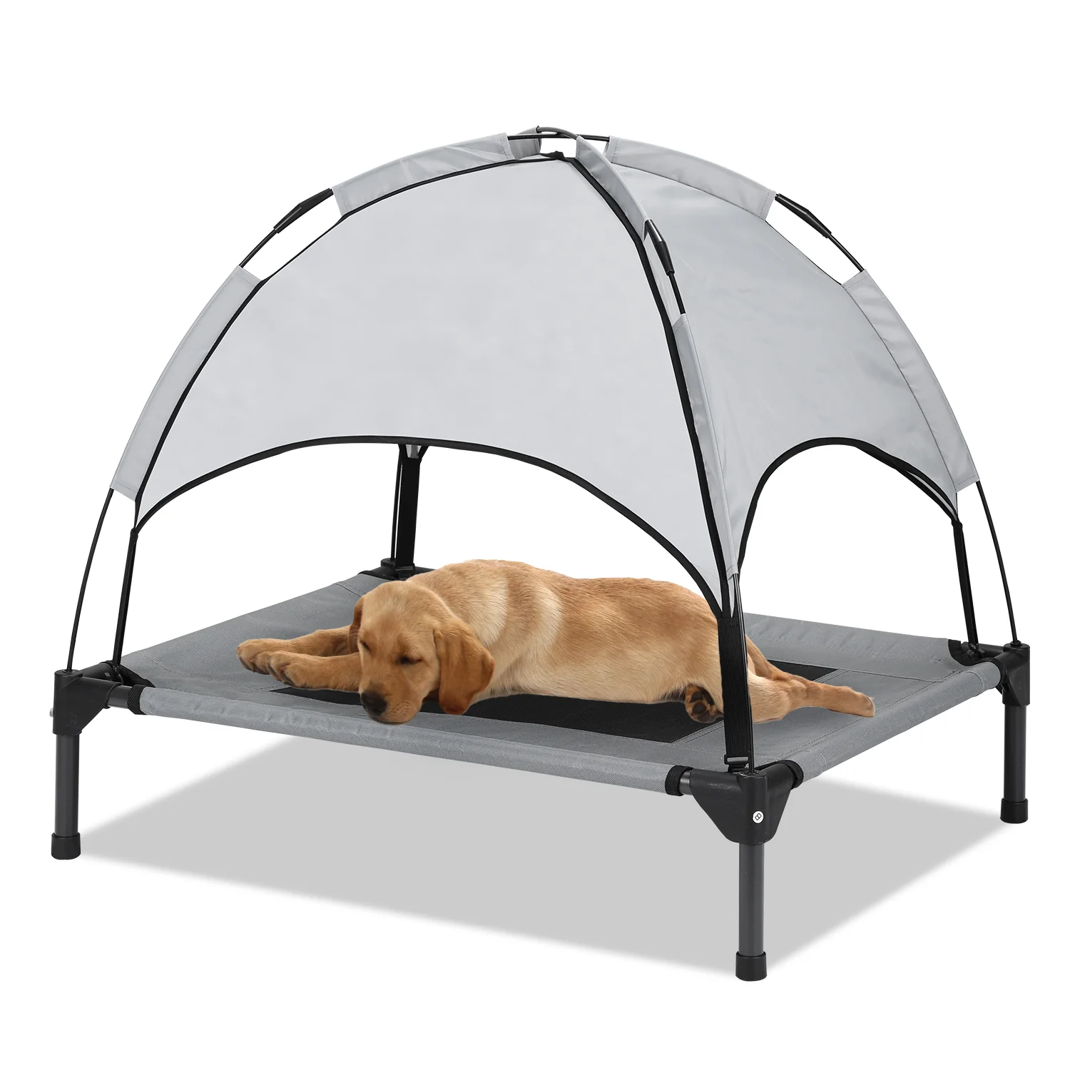 Haustierbett mit Baldachin für Indoor & Outdoor