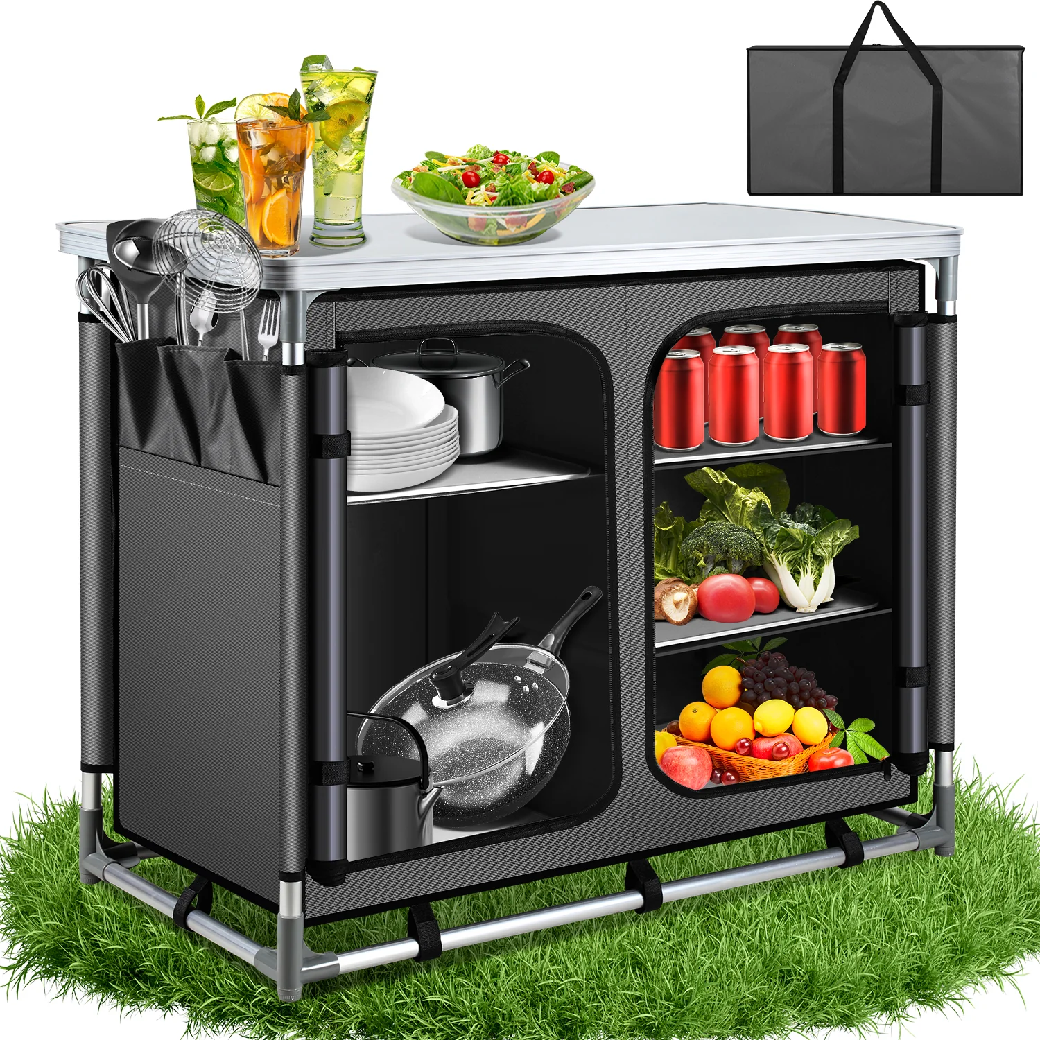 Campingküche Campingschrank Faltschrank