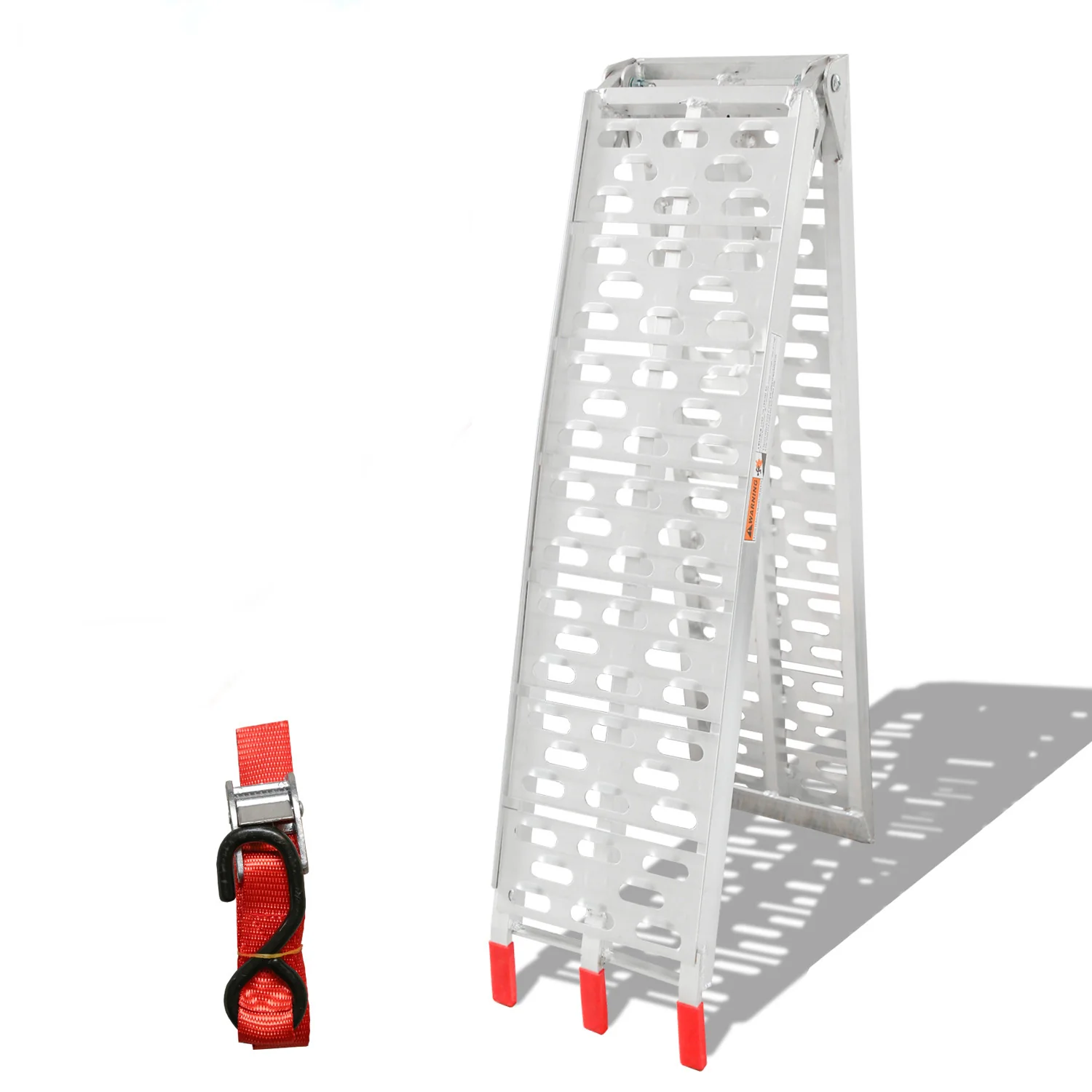 Auffahrrampe Klappbar 340kg Faltbare Alu Motorradrampe