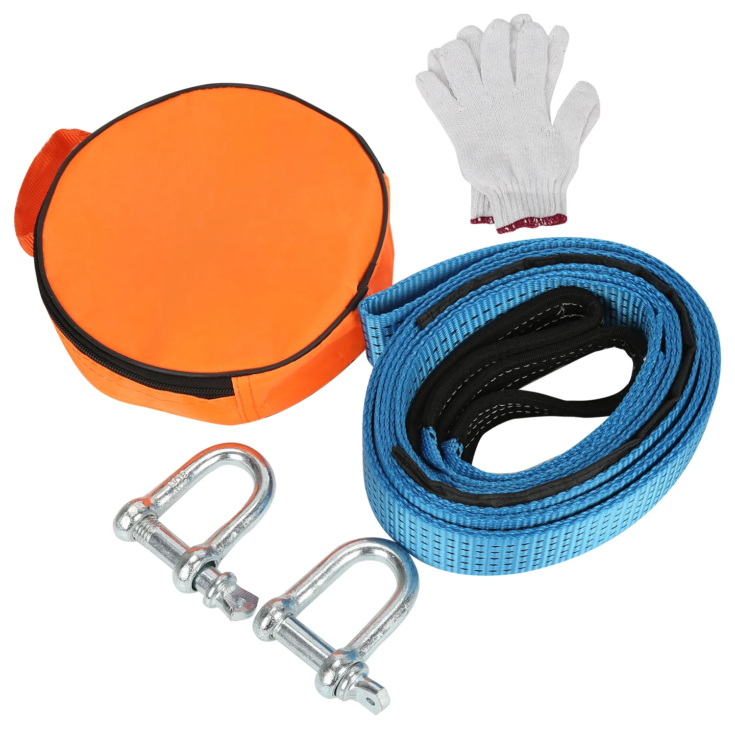 Abschleppseil Notfall-Abschleppgurt 5 cm x 5 m