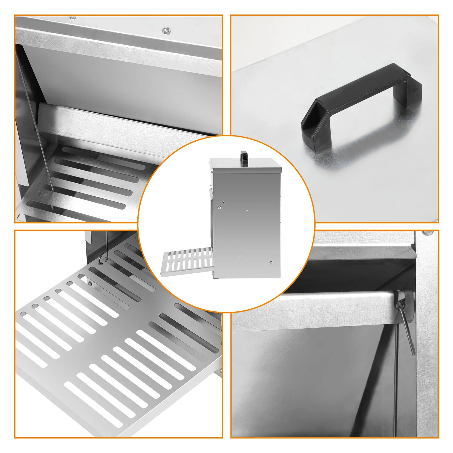 Futterautomat Hühner 5KG Futterspender Futtertrog