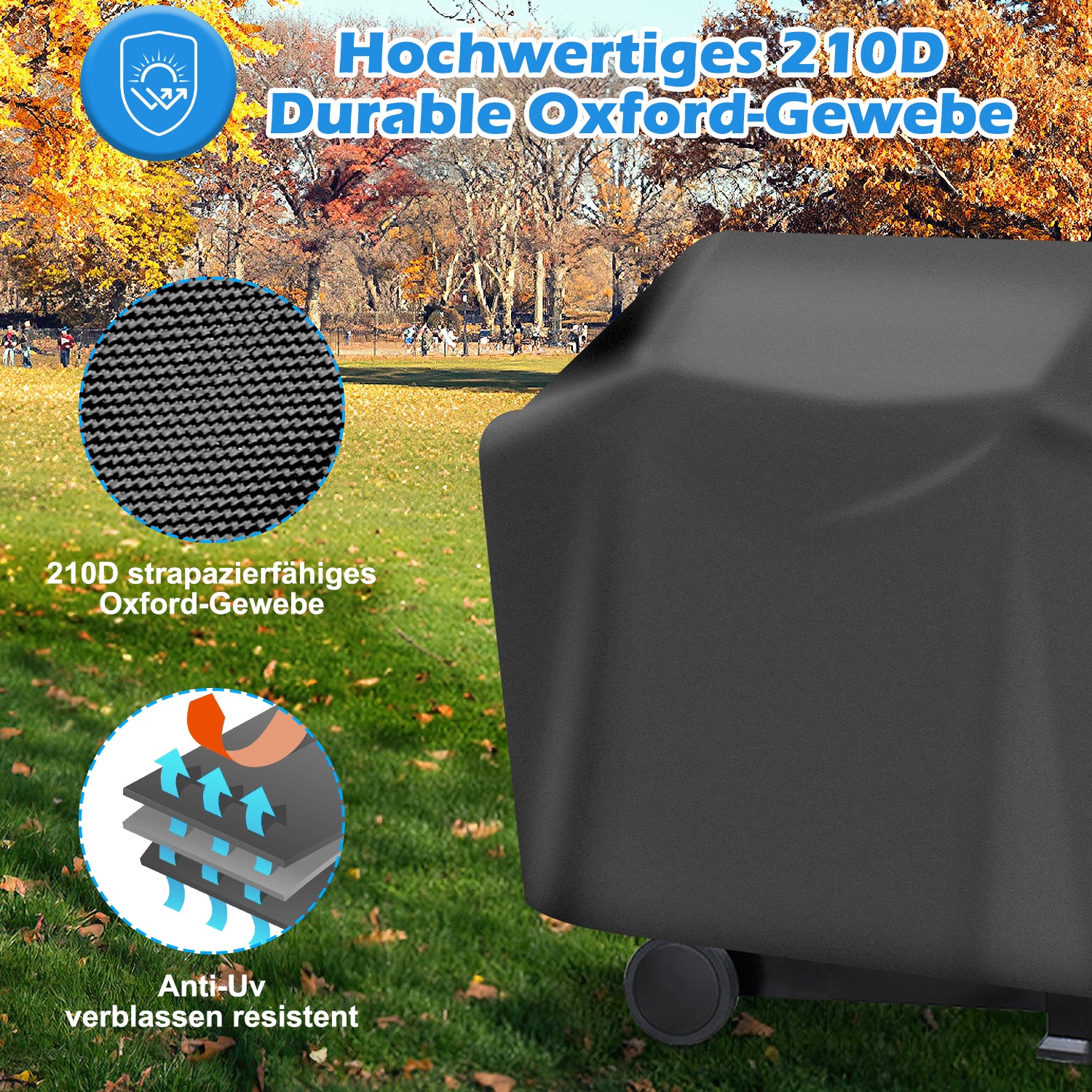 Grillabdeckung Gasgrill Grill Abdeckhaube