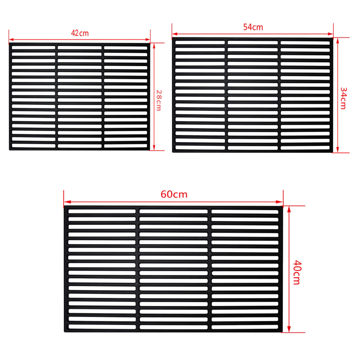 Grillrost Gusseisen Emailliert Grillgitter