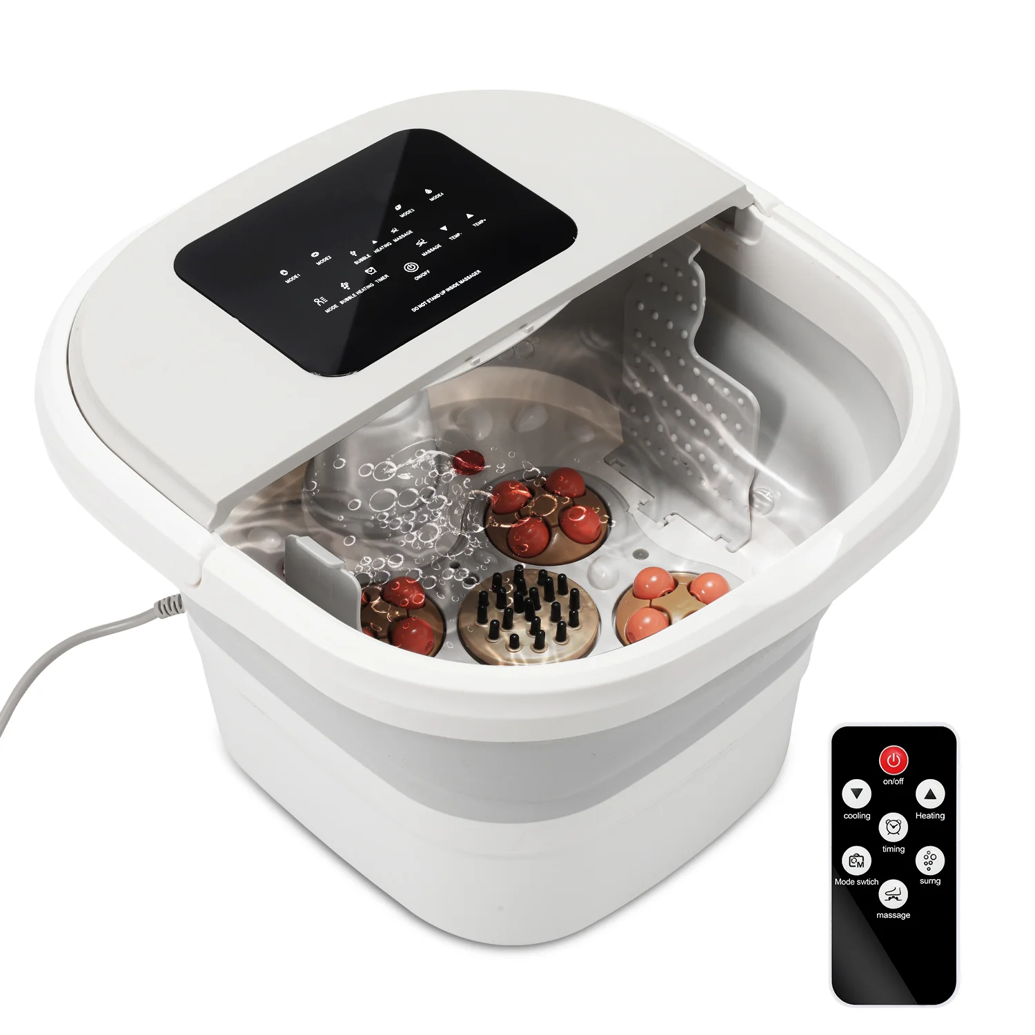 Fußmassagegerät elektrisch Wärme Klappbare