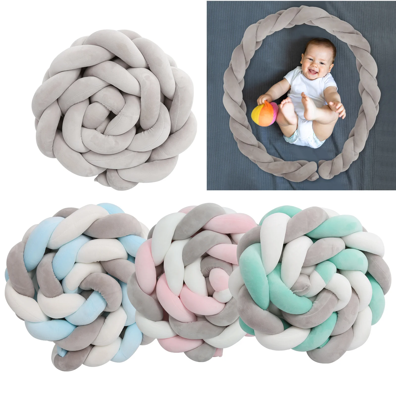 Bettnestchen Bettumrandung 2m/3m