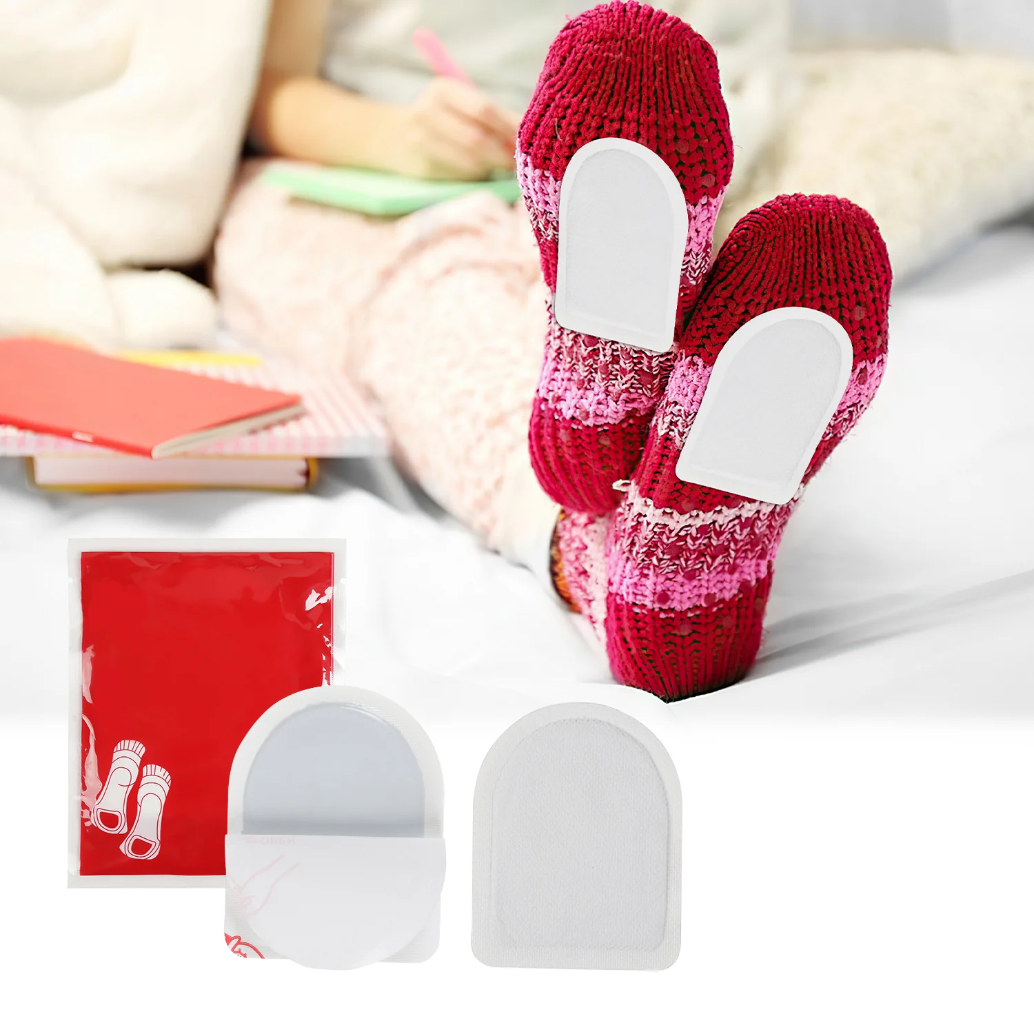 40 Paar Zehenwärmer Fußwärmer luftaktiviert