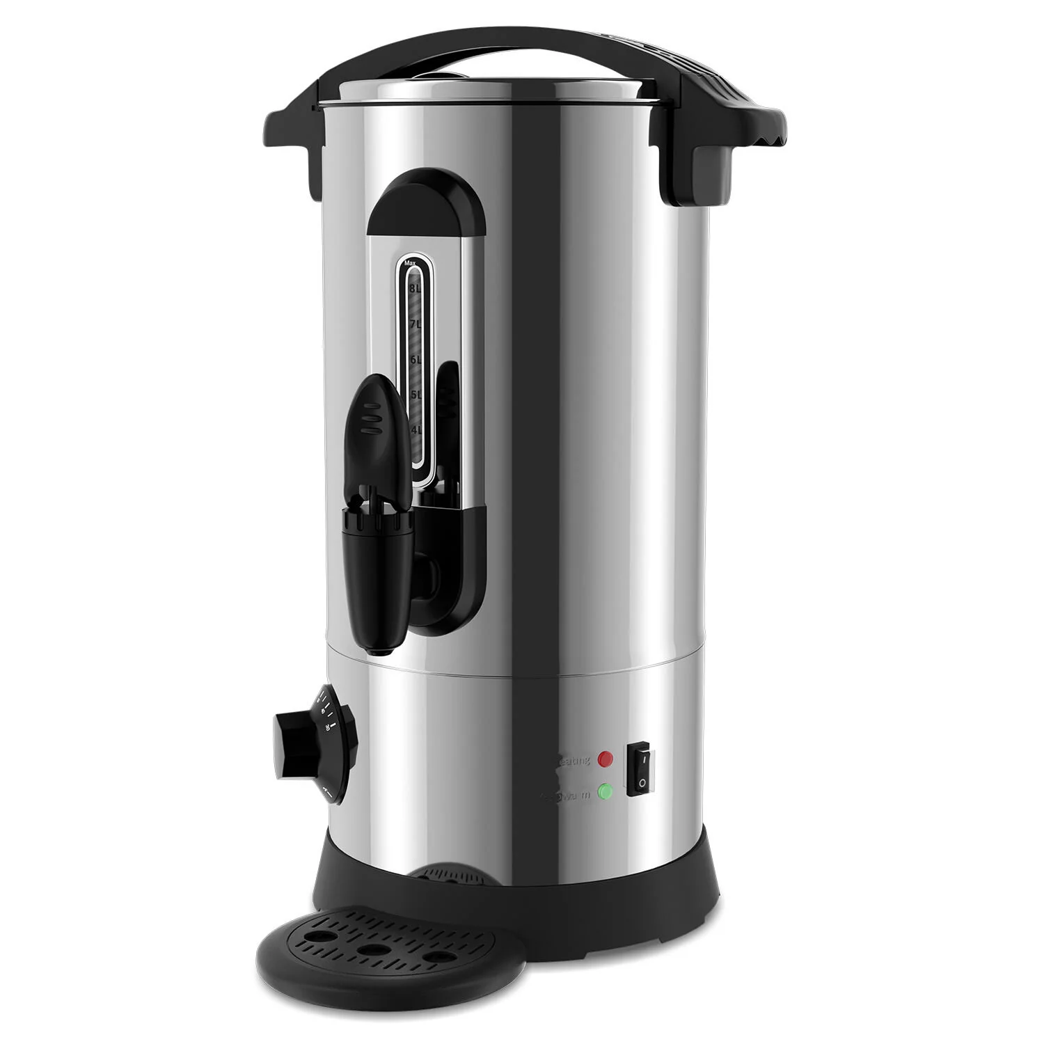 Glühweinkocher Glühweintopf Edelstahl 1500W 8L