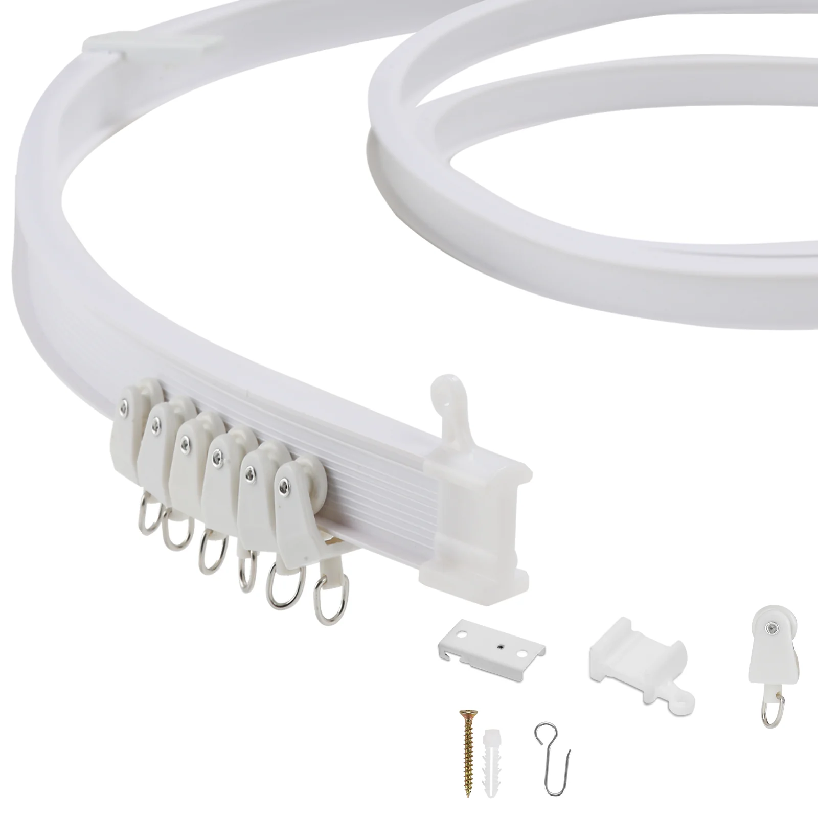 Gardinenschiene Biegbar 3m/5m