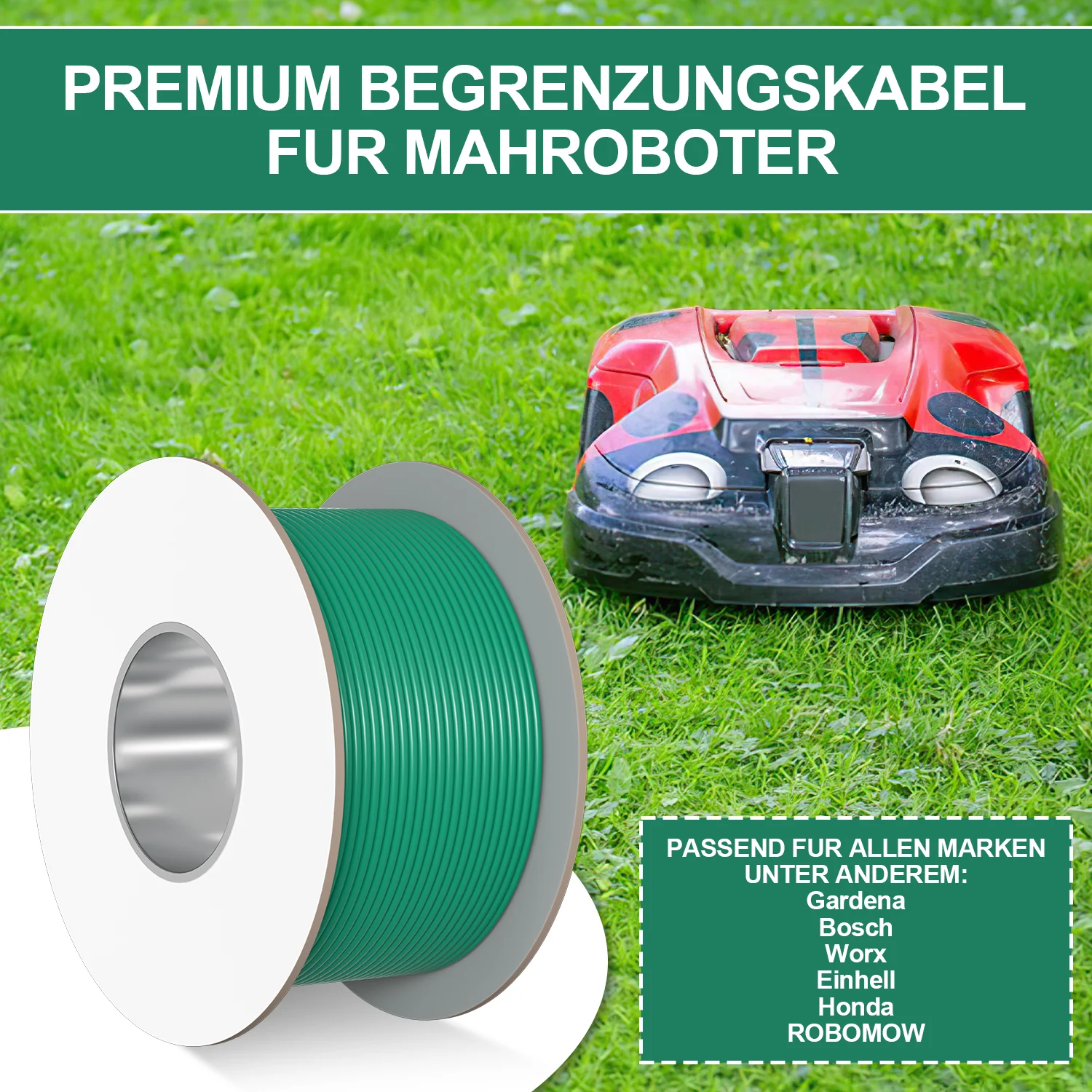 Begrenzungskabel Set Mähroboter 100m