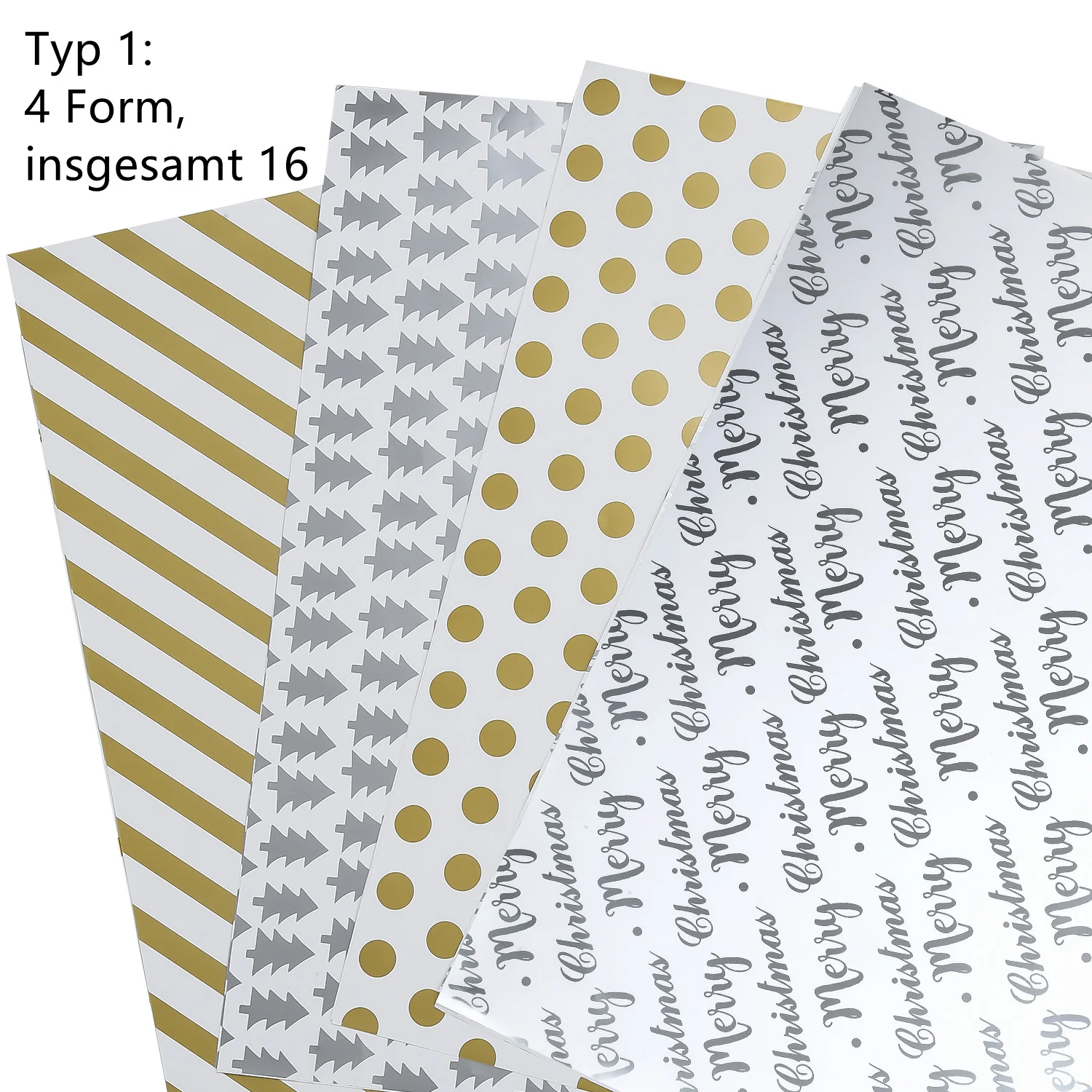 Geschenkpapier Weihnachtspapier 70 * 50 cm