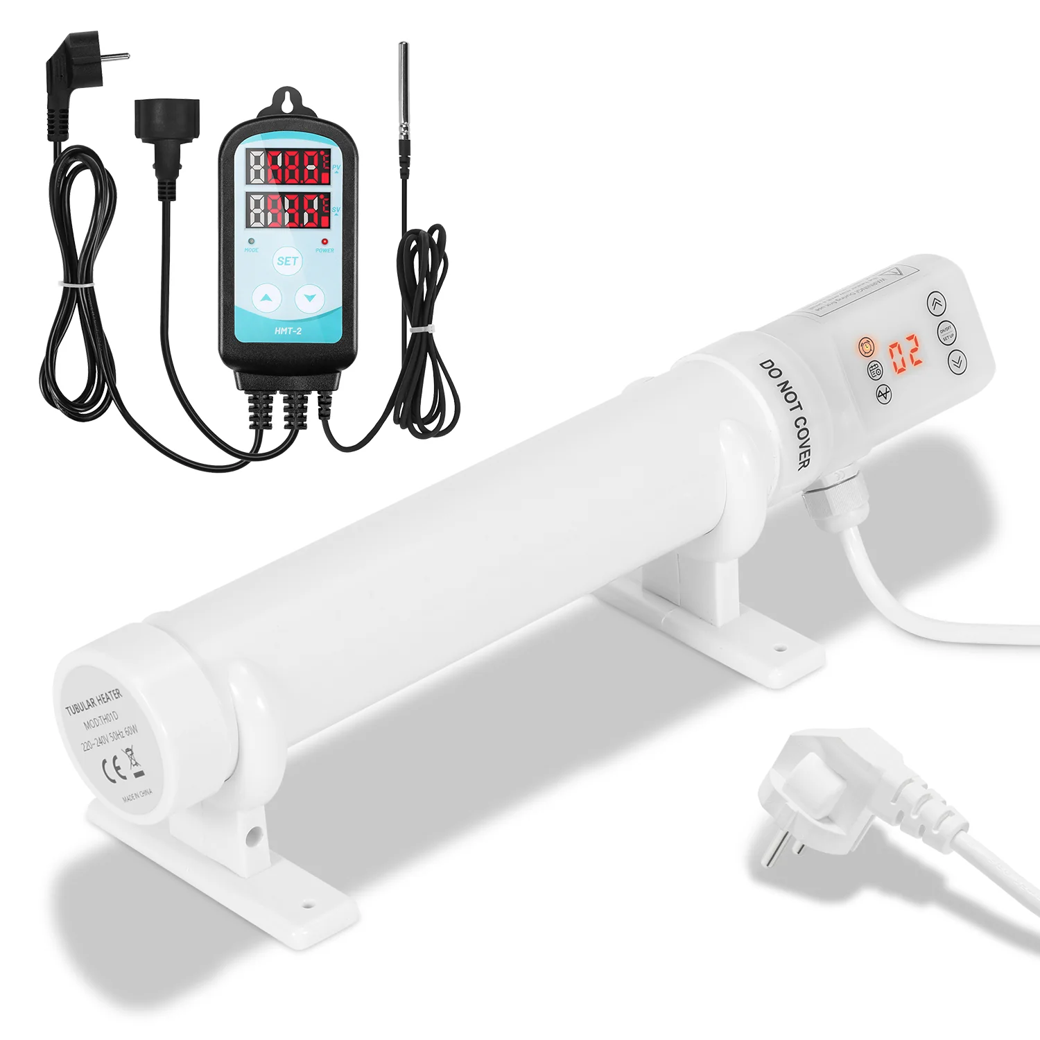 Gewächshausheizung Elektrische Heizung mit Timer und Thermostat