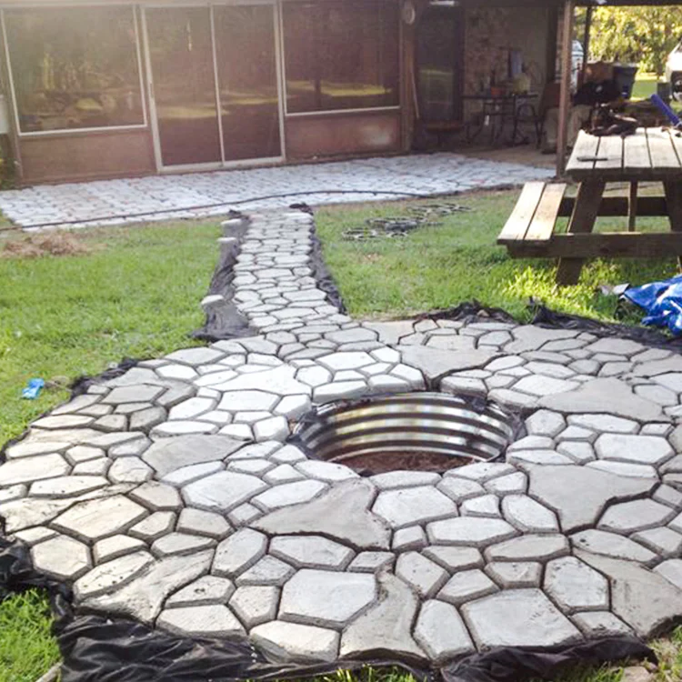 DIY Pflasterform Betonpflaster
